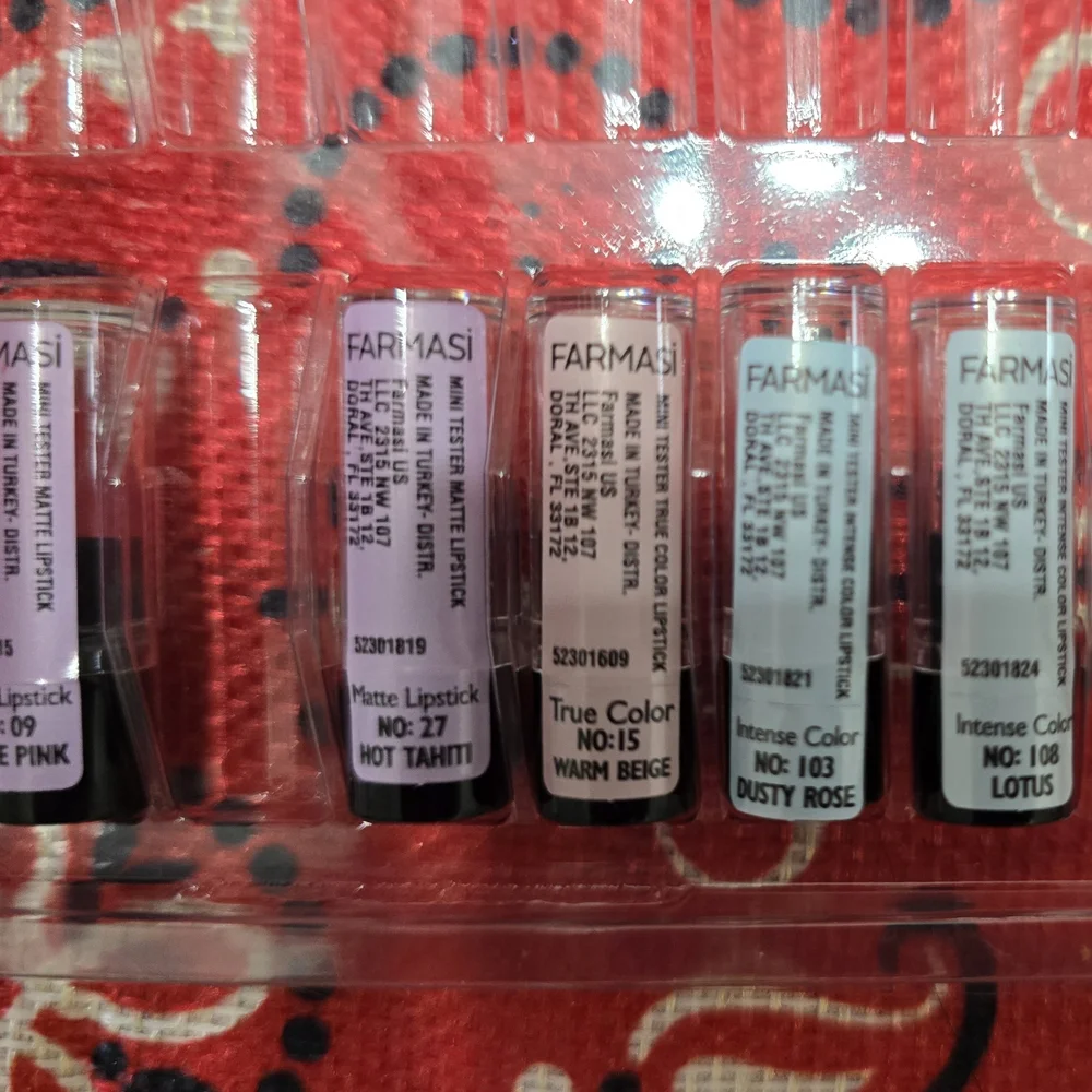 Farmasi Lip & Makeup Samples - Picture 5 of 5